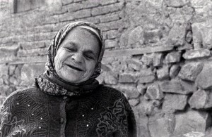 Happy Female Centenarian